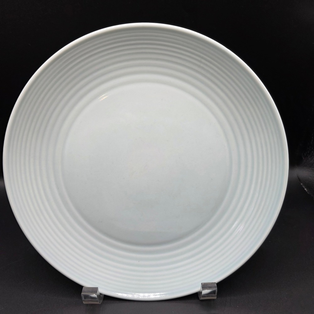 Royal Doulton Gordon Ramsay Maze Salad Plate Light Blue Grey Stoneware 8.75 inch